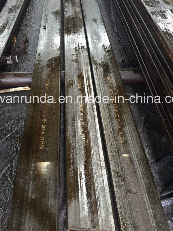 200X50X8mm Rectangular Steel Pipe Use for Machine Manufacturing